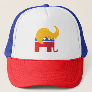 Trump 2024 presidentsverkiezingen trucker pet