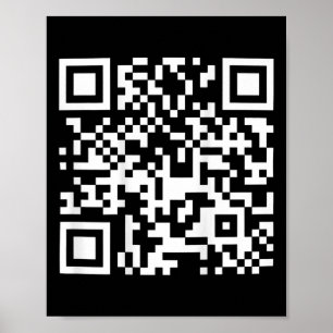 Trump 2024 QR 4547 T-shirt Trump Dancing Code 1 Poster