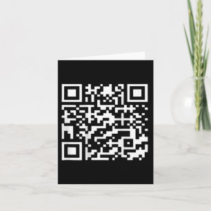 Trump 2024 QR 4547 T-shirt Trump Dancing Code Kaart