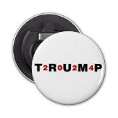 Trump 2024 Red Button Flesopener (Voorkant)