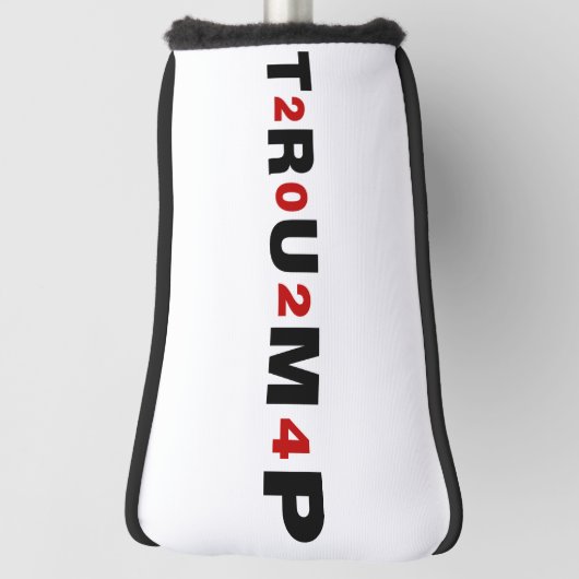 Trump 2024 Red Golfheadcover (Draai 90)