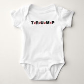 Trump 2024 Red Romper (Voorkant)
