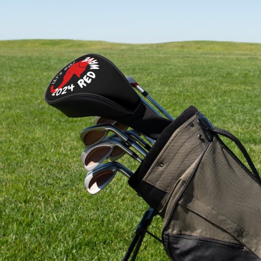 TRUMP 2024 RED WAVE LET'S GO GOLFHEADCOVER (Insitu)