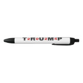Trump 2024 Red Zwarte Inkt Pen (Bodem)
