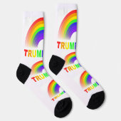 Trump 2024 Regenboog Sokken (Rechts)