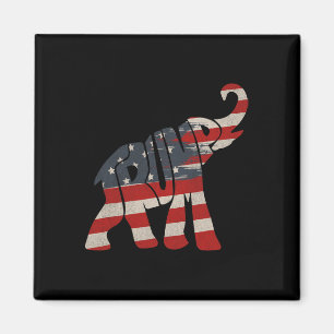 Trump 2024 Republikeinse Olifant Trump-aanhanger Magneet