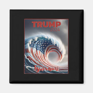 Trump 2024 Rode Golf Tsunami Vs Verkiezingen Stemm Magneet
