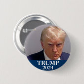 Trump 2024 ronde button 5,7 cm (Voorkant /achterkant)