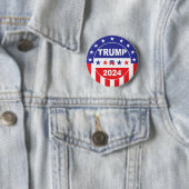 TRUMP 2024 RONDE BUTTON 5,7 CM (In situ)