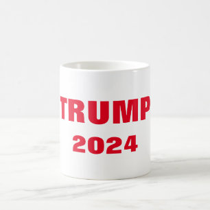 Trump 2024 Rood Wit Cool Gift Party Favor Custom Koffiemok
