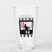 TRUMP 2024 RWB GLAS (Achterkant)