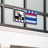 TRUMP 2024 RWB SPANDOEK (Buitenkant Gebouw)
