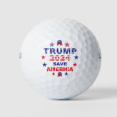 TRUMP 2024 SAVE AMERICA GOLFBALLEN (Voorkant)