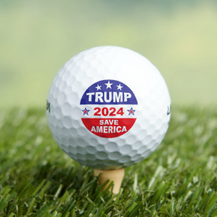 TRUMP 2024 SAVE AMERICA GOLFBALLEN