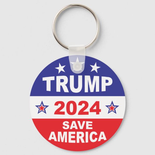 TRUMP 2024 SAVE AMERICA SLEUTELHANGER (Voorkant)