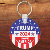 TRUMP 2024 SAVE AMERICA SLEUTELHANGER (Voorkant)