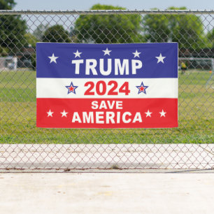 TRUMP 2024 SAVE AMERICA SPANDOEK