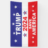 TRUMP 2024 SAVE AMERICA SPANDOEK (Verticaal)