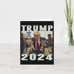 Trump 2024: Save the Cats Gezegde Kaart
