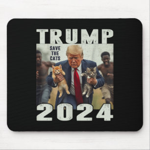 Trump 2024: Save the Cats Gezegde Muismat
