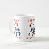 Trump 2024 se redresse ? Café Mug (Devant gauche)