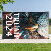 Trump 2024 spandoek (Buitenkant)