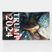 Trump 2024 spandoek (Horizontaal)