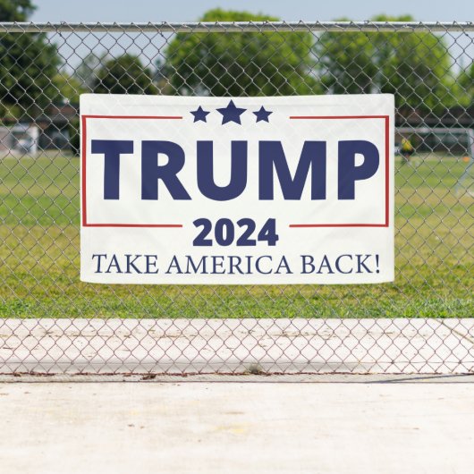 Trump 2024 spandoek (Insitu)