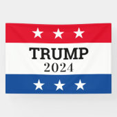 Trump 2024 spandoek (Horizontaal)