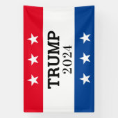 Trump 2024 spandoek (Verticaal)