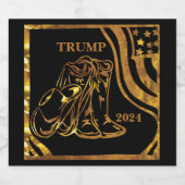 TRUMP 2024 SPARKLING WIJNETIKET (Enkel label)