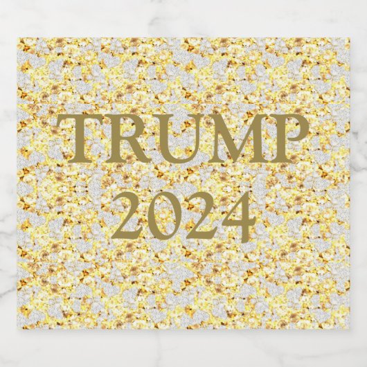 TRUMP 2024 SPARKLING WIJNETIKET (Enkel label)