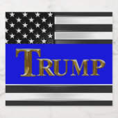 TRUMP 2024 SPARKLING WIJNETIKET (Enkel label)