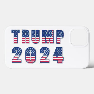 Trump 2024 Stars and Stripes iPhone 13 Hoesje