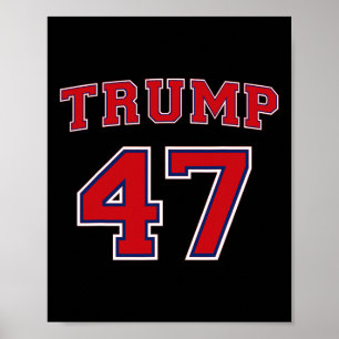 Trump 2024 Stemmen President Donald Trump 47e Pres Poster