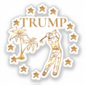 TRUMP 2024 STICKER (Voorkant)