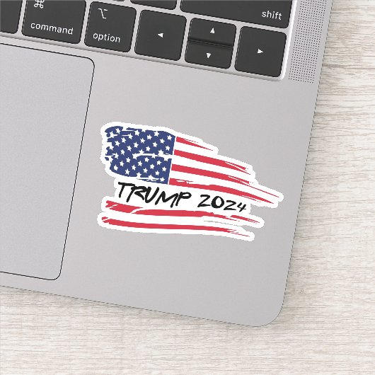 Trump 2024 sticker (Detail)