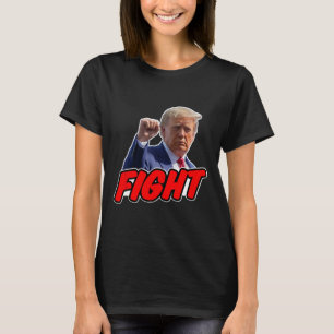 Trump 2024 Strijd voor recht om Republikeins te st T-shirt