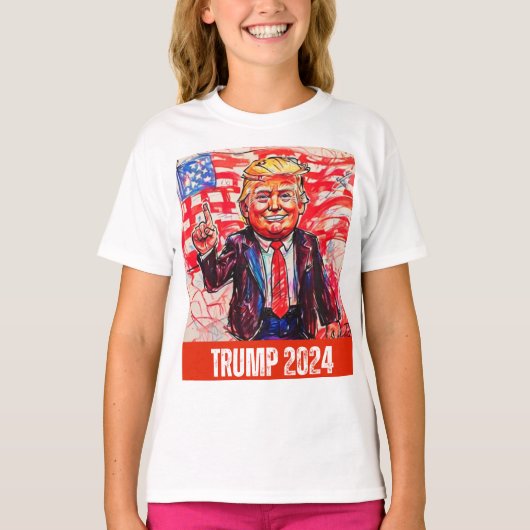 TRUMP 2024 T-SHIRT (Voorkant)