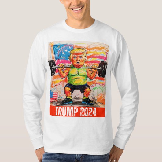 TRUMP 2024 T-SHIRT (Voorkant)