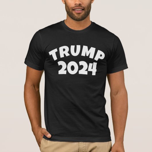 TRUMP 2024 T-SHIRTS NOIRS (Devant)