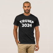 TRUMP 2024 T-SHIRTS NOIRS (Devant entier)