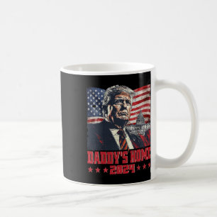 Trump 2024 Take America Back Daddy's Home Trump Pi Koffiemok