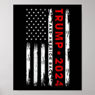 Trump 2024 Take America Back Election (op rug) Poster