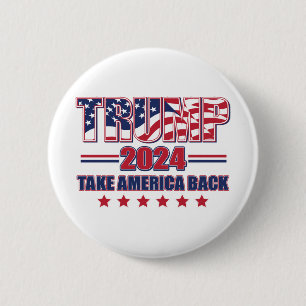 Trump-2024-Take-America-Back Ronde Button 5,7 Cm