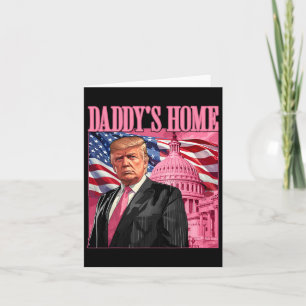 Trump 2024 Take America CK Daddy's Home Trump Pink Kaart