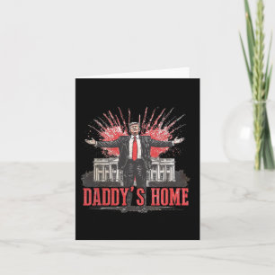 Trump 2024 Take America CK Daddy's Home Trump Pink Kaart