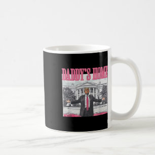 Trump 2024 Take America CK Daddy's Home Trump Pink Koffiemok