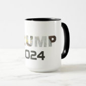 Trump 2024, Tasse à café (Devant droit)