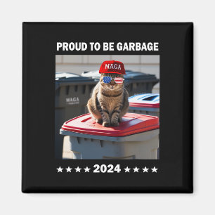 Trump 2024 Trots om vuilnisman te zijn Trump's ste Magneet